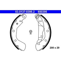 Bremsbackensatz ATE 03.0137-0395.2 FüR Opel Corsa C