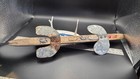 D-PRIM  17 IN. Vintage Folk Art Primitive Fish Fishing Decoy Lure Wood Spear Ice — photo 3