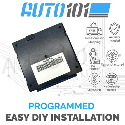 VIN Programmed 2001 Chevrolet Blazer Body Control Module BCM 19208539 GM