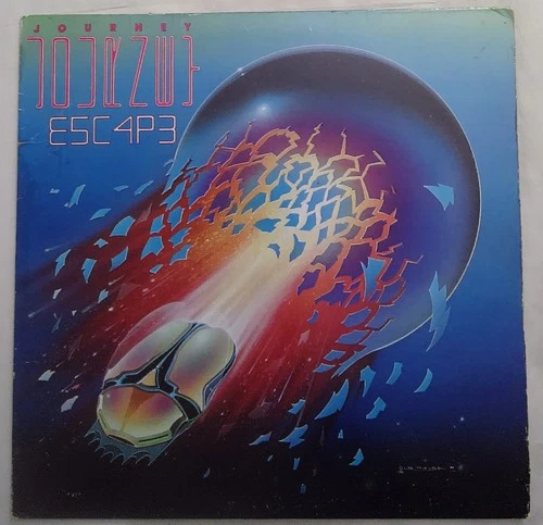 Journey Escape Vintage Record LP 1981 Very Good Condition