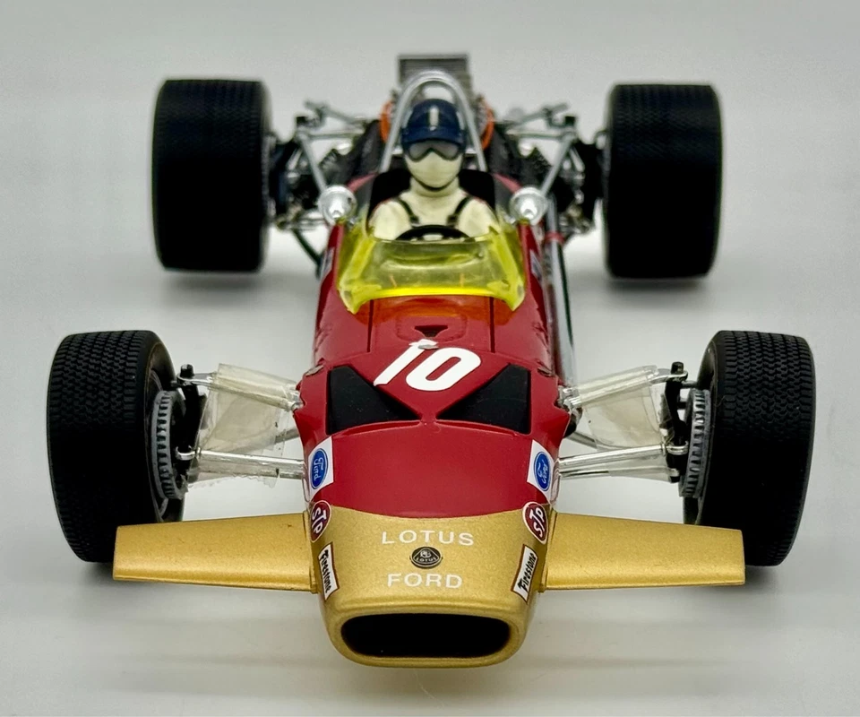 1997 Exoto 1:18 1968 Lotus Ford 49B F1 #10 Graham Hill World F1 Champion NOS NEW - Image 3 of 4