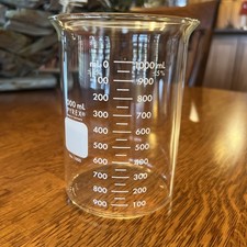 Corning PYREX 1000-2L 2000mL Beaker, Griffin, Low Form, Graduated Excellent cond