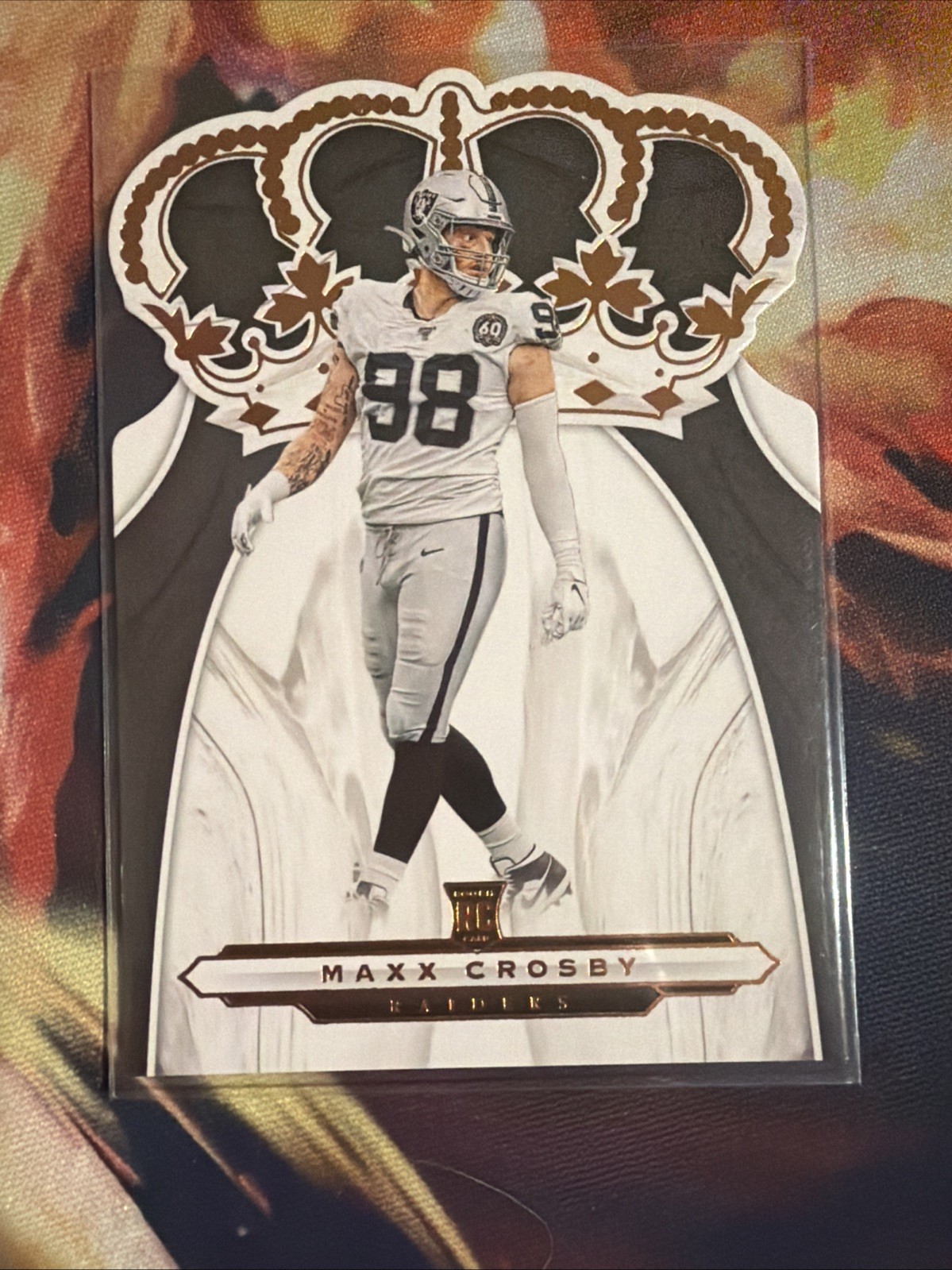2019 Panini Chronicles - Crown Royale Maxx Crosby #CR-21 (RC)