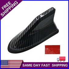 Carbon Fiber Car Roof Antenna Shark Fin Antenna Aerial Amfm Signal Radio Aerial