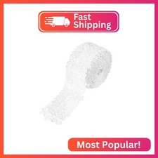 MECCANIXITY 2.2 Yards 2 Inch Elastic Sequins Trim 5 Row Flat Sequin Strip Paille