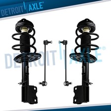 Front Struts w/Coil Spring Assembly Sway Bar Links for 2009 - 2013 Nissan Murano