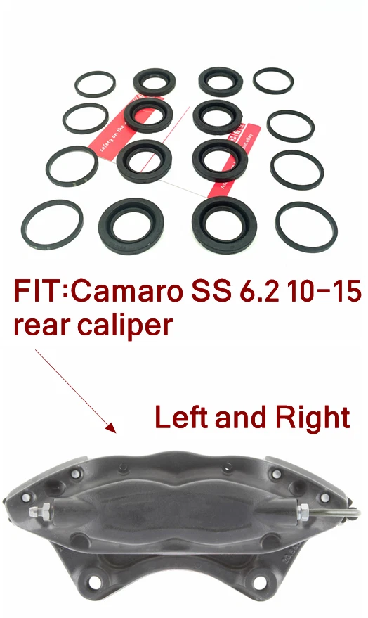 Kit reparación pinza trasera 143.63034 BA027Bcn para Camaro SS ZL1 6.2 2010-2015 Foto 2 de 4