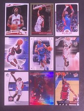 9 Ben Wallace Basketball Cards Detroit Pistons HOF