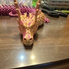 Fantasy Theme Purple/Gold Dragon Collectible Figurine - Dragon Theme — photo 2