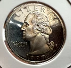 1997-S  WASHINGTON SILVER  25 CENTS  PROOF BRILLIANT UNCIRCULATED COIN