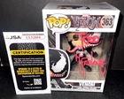 Todd McFarlane Venom Autographed Eddie Brock Drawer Signed Funko JSA Protector 8