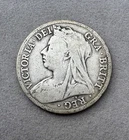 1894 Victoria Half Crown — photo from another recent sale
