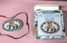Longaberger Mother's Day Timeless Treasures 1997 Tie On