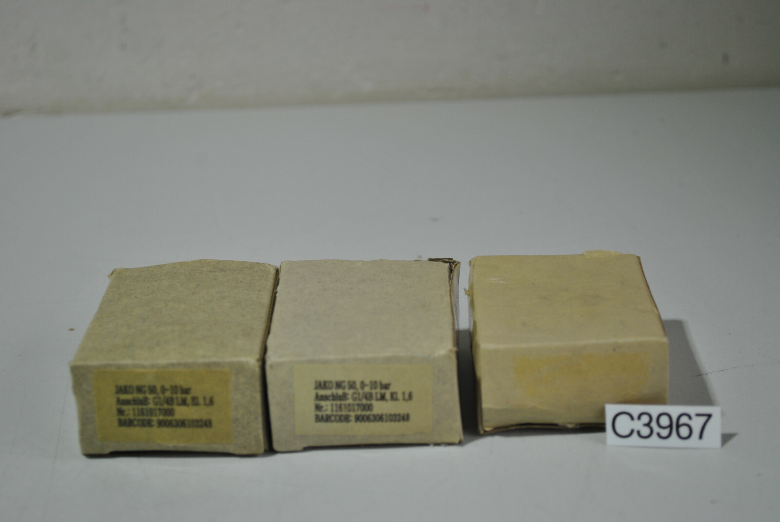 JAKO Manometer NG 50, Kl 1,6 *Konvolut 3Stk.* (C3967R20) eBay