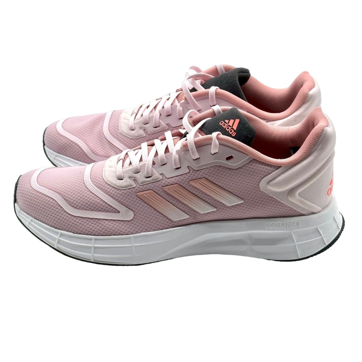 Adidas Duramo Pink White Athletic Running Sneakers Women's Size