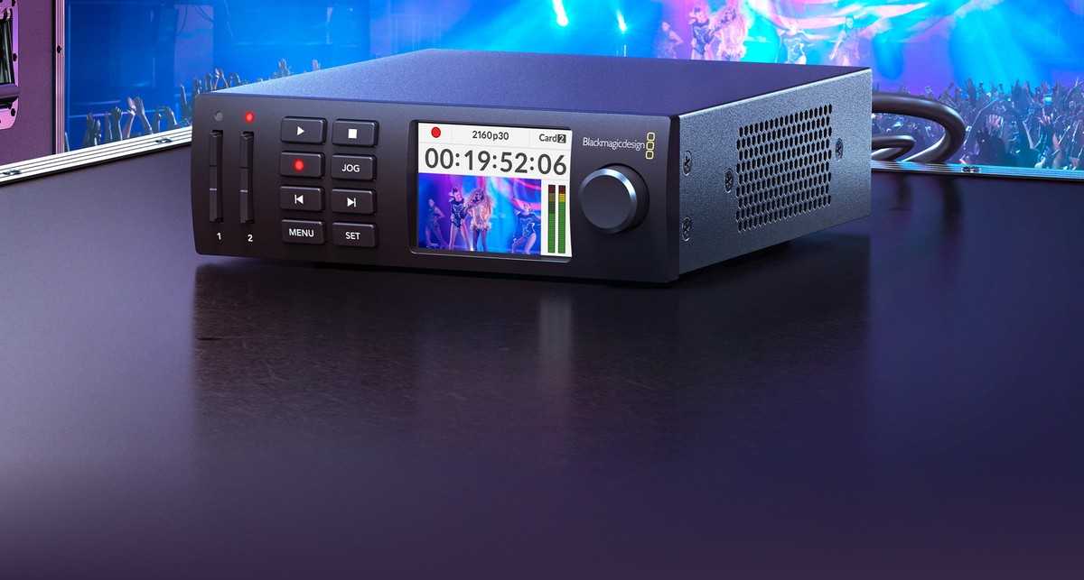 Blackmagic Design Hyperdeck Studio Mini ultra MD LCD recorder