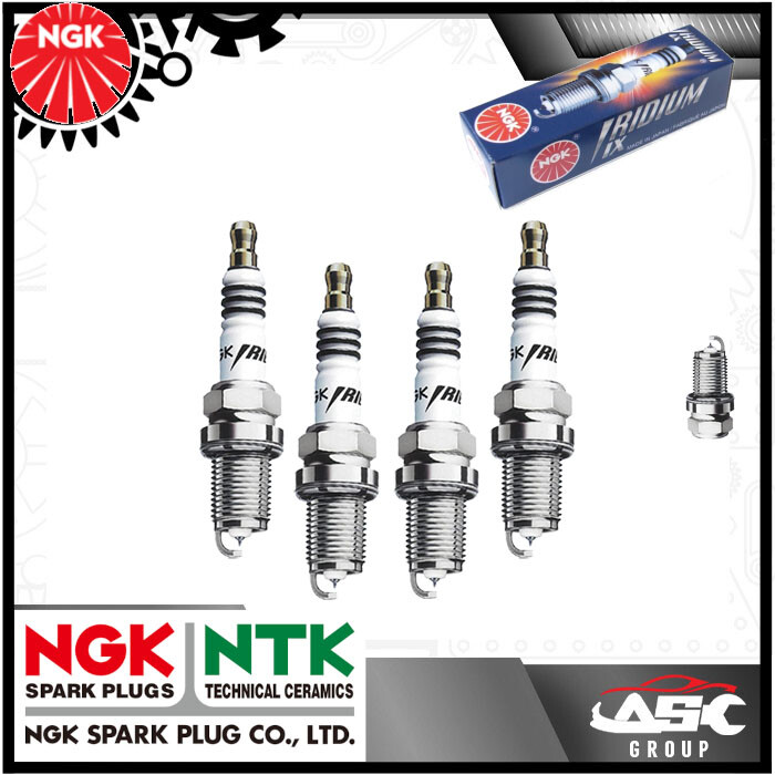 NGK Iridium IX Spark Plugs - Stk No: 2477 - Part no: ZFR5FIX-11 - x4