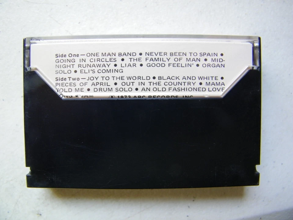 THREE DOG NIGHT AROUND THE WORLD Cassette Tape 1973 Rock Funk Rare - Image 2 of 3