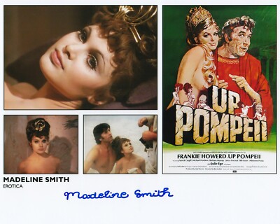 Madeline Smith - UP POMPEII signiertes Foto 04