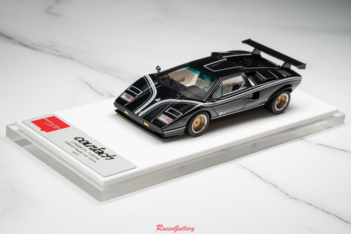 ミニカー LAMBORGHINI COUNTACH Make Up 1:43 Car Model Lamborghini Countach LP500R 1977 Tokyo Car