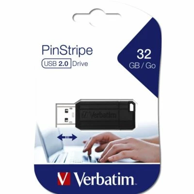 Clef usb 32go Verbatim cle usb 32go Store n Go Pinstripe