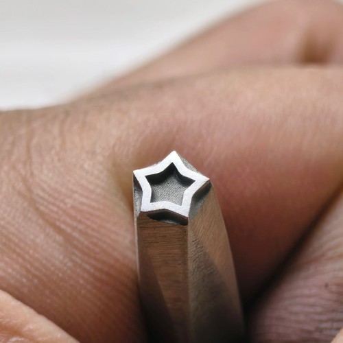 Star Series Design Metal Stamp Jewelry Embossing Punch Steel Leather Silver Tool - Picture 14 of 19