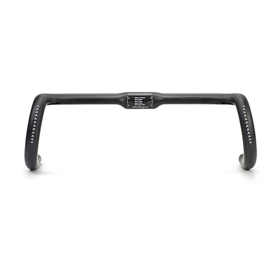 11° Carbon Fiber Gravel Handlebar Cyclocross Road Mountain Bike Bicycle Drop Bar - Image 4 of 4