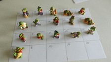 Collection de 16 Crazy Croco City Crocodiles Kinder Surprise