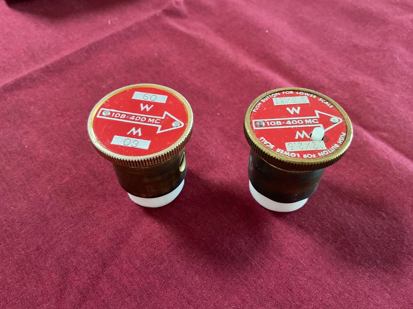 BIRD Electronics Wattmeter Element Slug Collection 