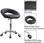 Swivel Rolling Stool Height Adjustable Office Computer Desk Chair Low Back home