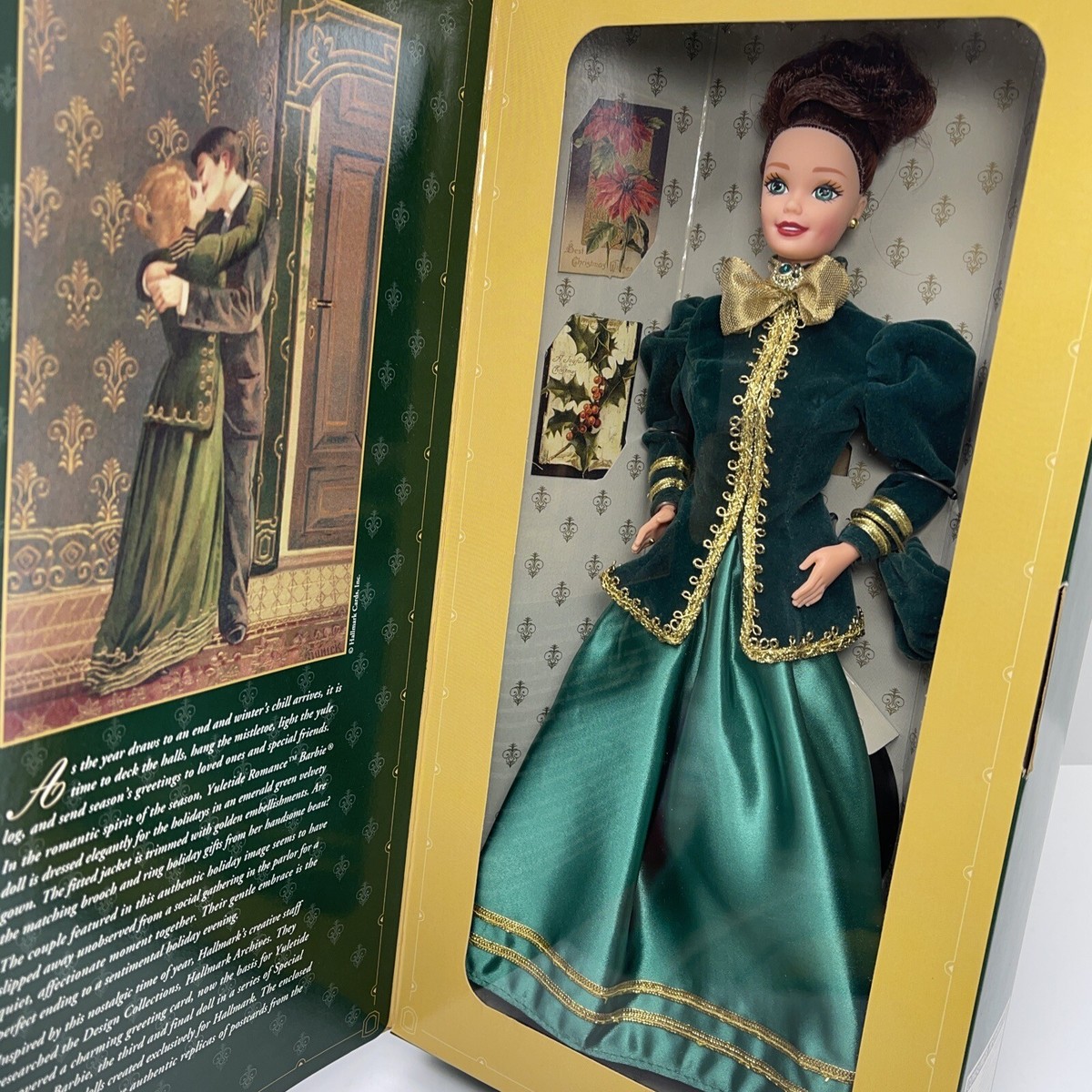 YULETIDE ROMANCE BARBIE Hallmark Special Edition Doll 3rd In Series VTG  1996 NEW