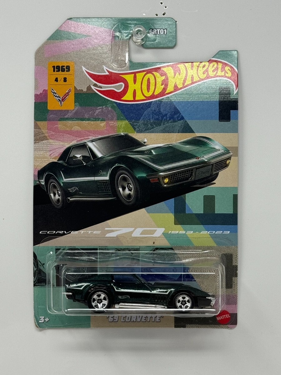 Hot Wheels Corvette 70th Anniversary 1969 Chevy Corvette 1:64