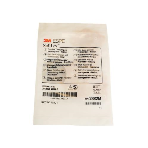 3M ESPE 2382M Sof-Lex XT Kontur- & Polierscheiben 1/2" Medium 85/Bx - Bild 2 von 2