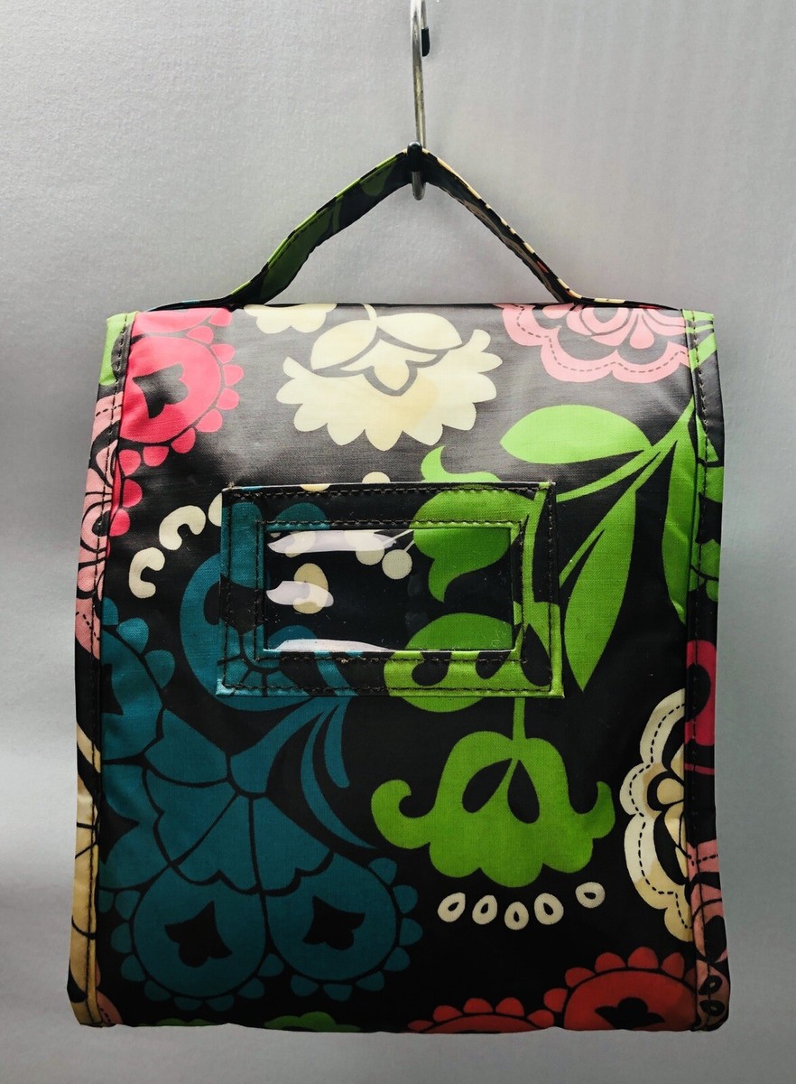 Vera Bradley Lola hipster lunch sack vinyl tote bag