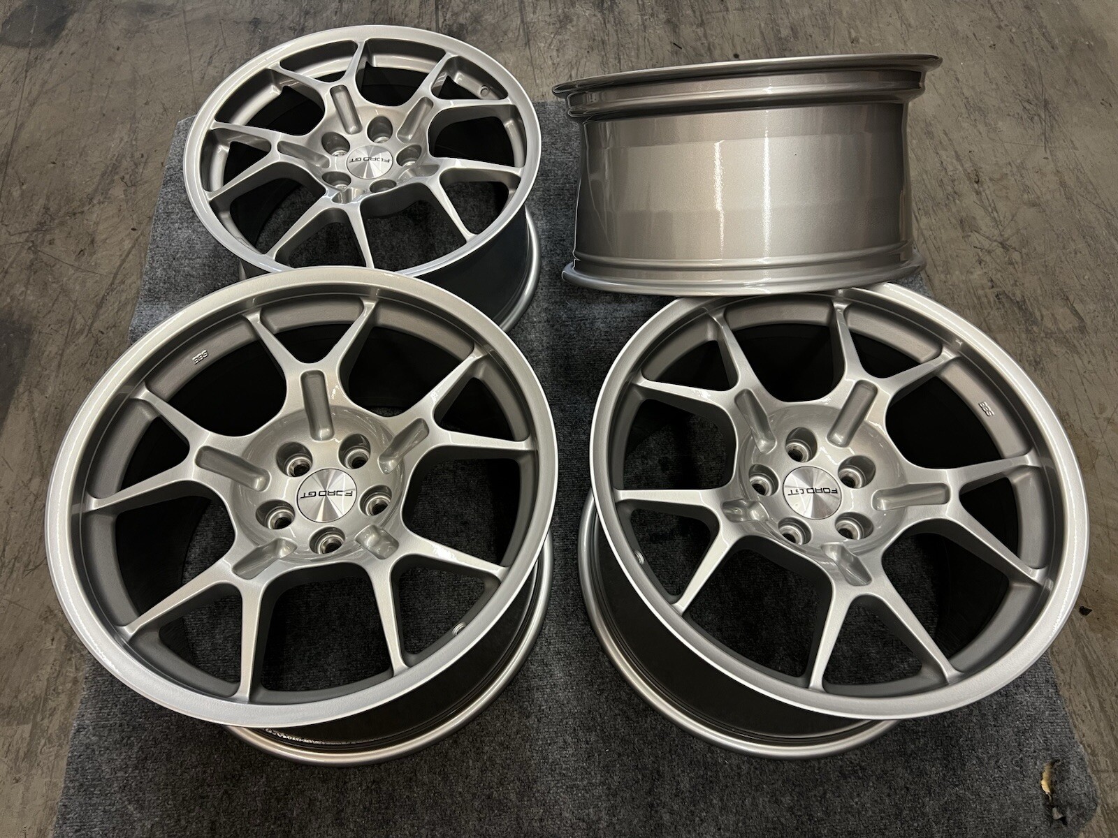 2005-2006 Ford GT GT40 18x9 & 19x11.5 BBS Wheels OEM Original Factory Stock 🔥🔥