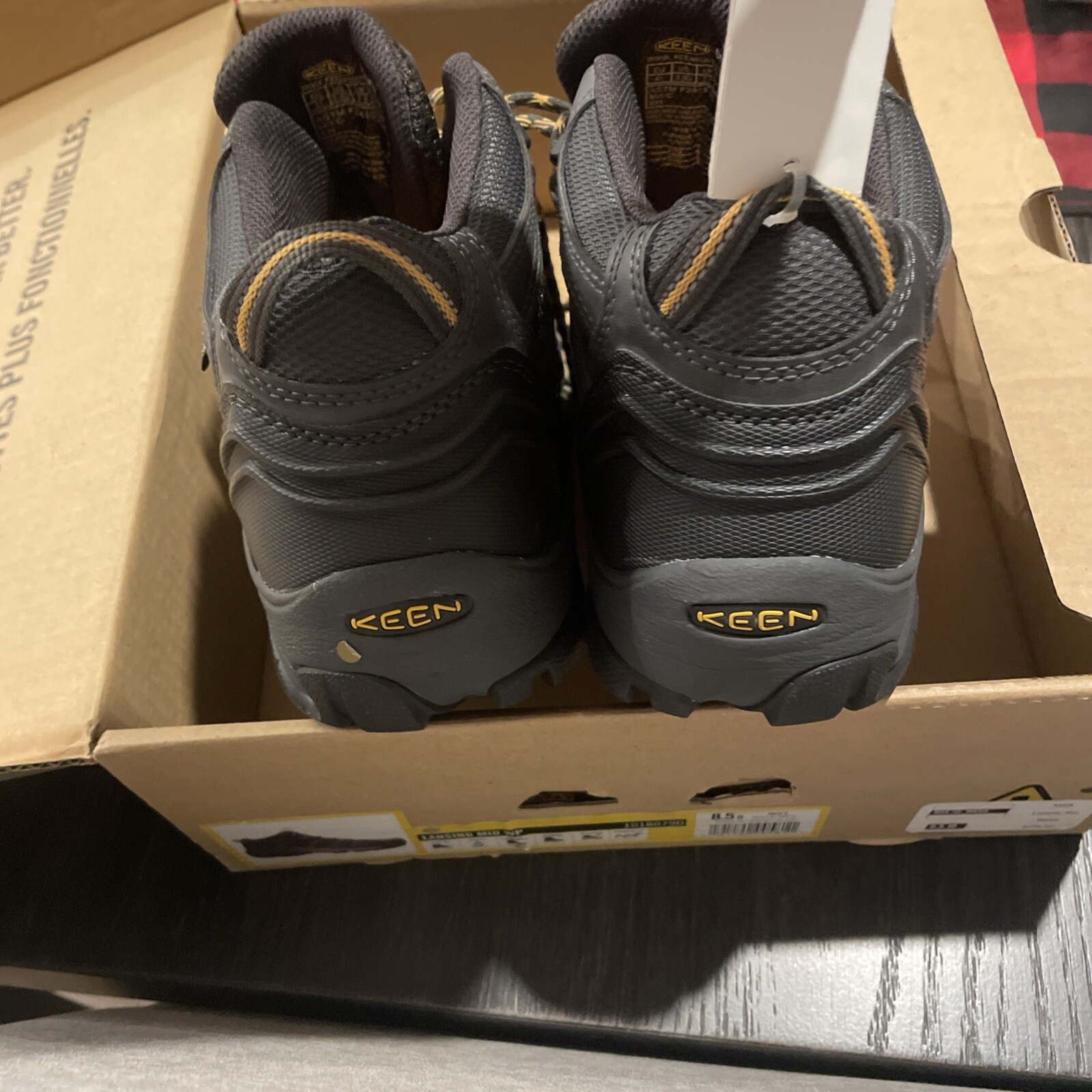 Scarpe Uomo KEEN Utility Lansing Mid Impermeabili Punta Acciaio