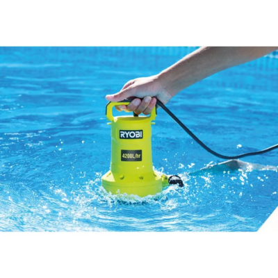 Batterie Pour Pompe De Pompage Ryobi RY18SPA-0 - 18V - 4200 L/h - Corps De Pompe Uniquement - Neuf
