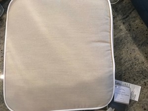 Pottery Barn Pb Classic Sunbrella Dining Chair Cushion Piping