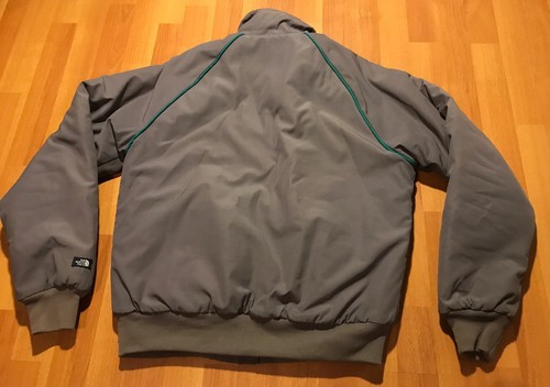 Vintage The North Face Mens Bomber Jacket Coat 80s? Full Zip Pockets Gray - Picture 9 of 12