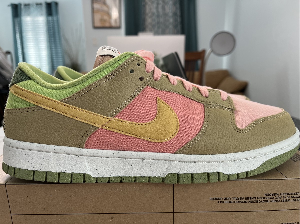 Nike Dunk Low Sun Club Arctic Orange Sanded Gold DM0583-800 Men's