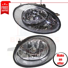 New Headlights FO2502138 FO2503138 set of 2 pieces for 1996-1998 Ford Taurus