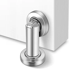 Magnetic Door Stopper, Heavy Duty Door Stop for Wall Floor Mount, Stainless Stee