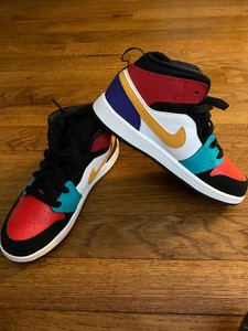 jordan 1 bred multicolor