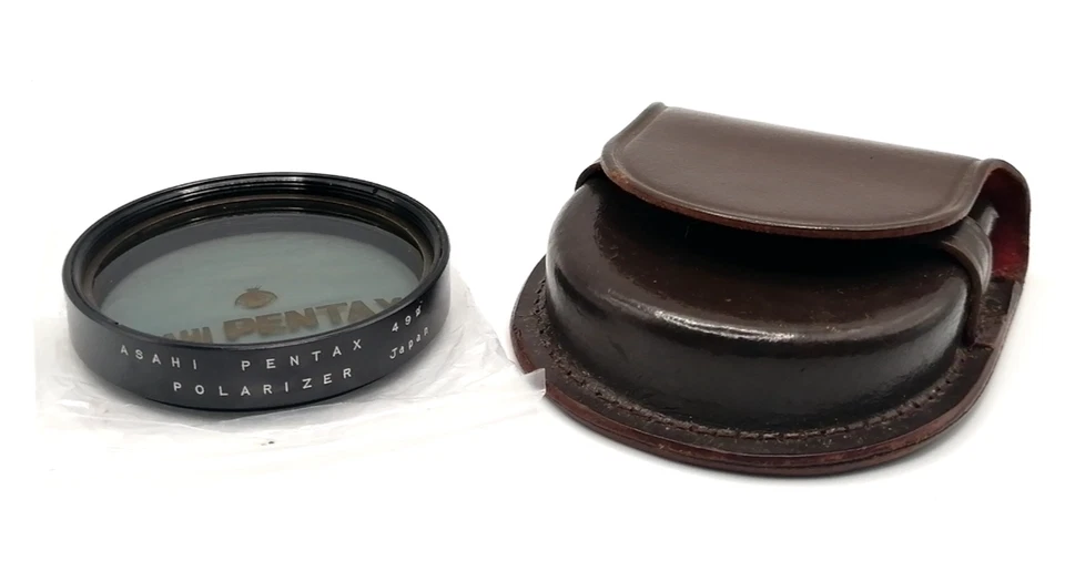 🎦VIDEO👀w/ Case✨MINT✨ Asahi Pentax 49mm Rotating Polarizing Filter From JAPAN - Image 2 of 4