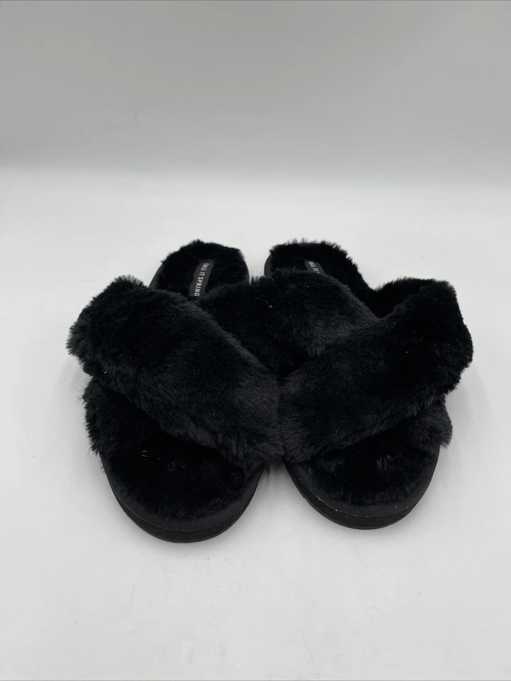 Women’s Call It Spring Slide Sandals Black Size 8W - Image 2 of 4