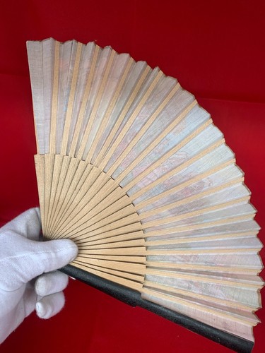 SPANISH FAN WITH FLAMENCO DECORATION VINTAGE ABANICO - Bild 8 von 14