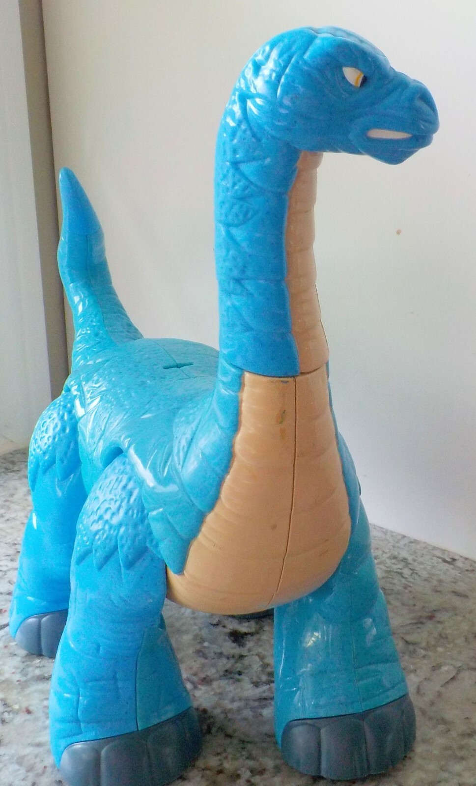 Fisher Price Imaginext Blue Apatosaurus Articulated Dinosaur [VHTF ...