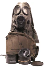 US Army M17A1 GAS Mask Complete