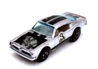 1970 HK Hot Wheels Redline Chrome Club Car KING KUDA White Interior Ex. Cond++++