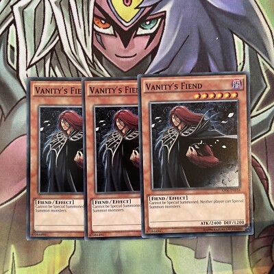 AP06-DE018 x3 Vanity's Fiend Common Top Zustand Yugioh
